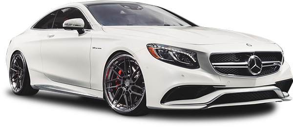 Mercedes-Benz Certified Collision Center - White Mercedes AMG Coupe 